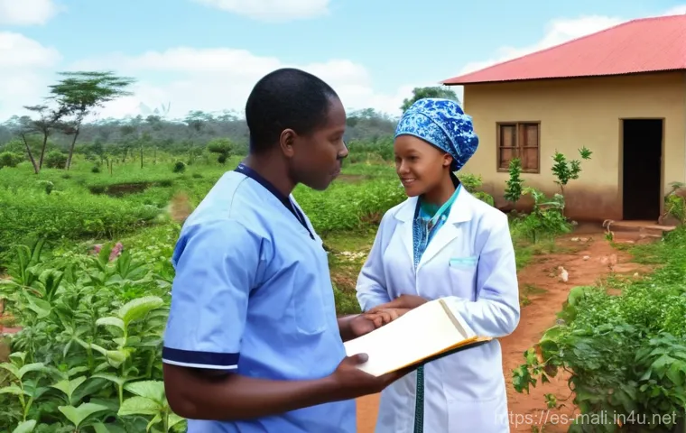 말리의 전통 치료법과 서양 의학 - **Prompt 2: Nature's Pharmacy: Harvesting Baobab and Neem**
"A vibrant, wide-angle shot of a lus... 말리의 전통 치료법과 서양 의학 - **Prompt 2: Nature's Pharmacy: Harvesting Baobab and Neem**
"A vibrant, wide-angle shot of a lus...